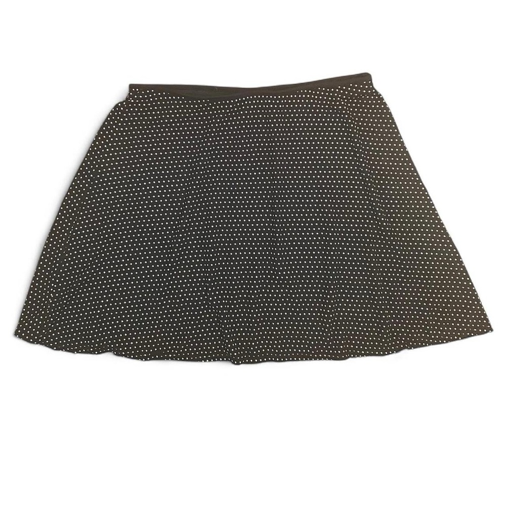 Polka Dot Skirt in Black and White